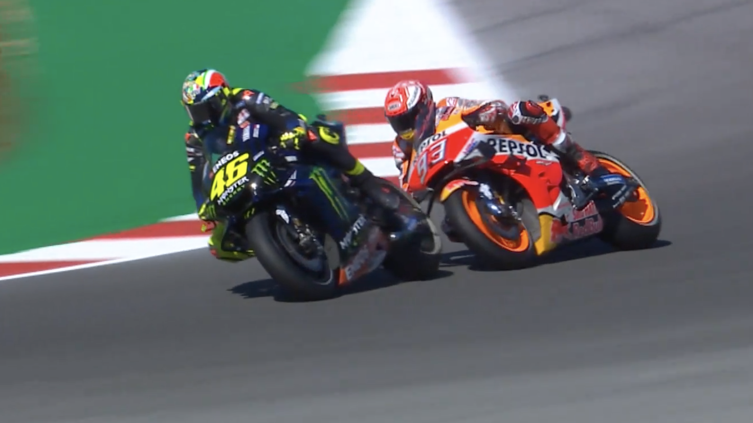 Marc Marquez, Valentino Rossi